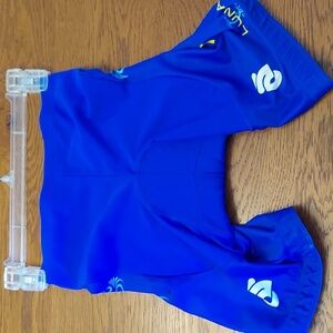 Ladies Blue Cycling/Biking Shorts Size Small